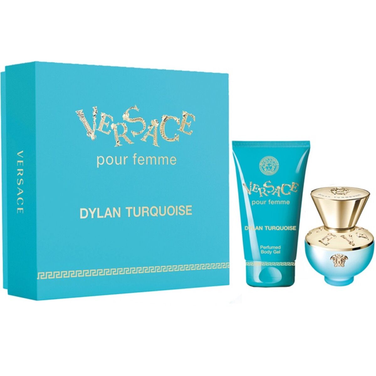 Women's Perfume Versace Dylan Turquoise 50 ml-0