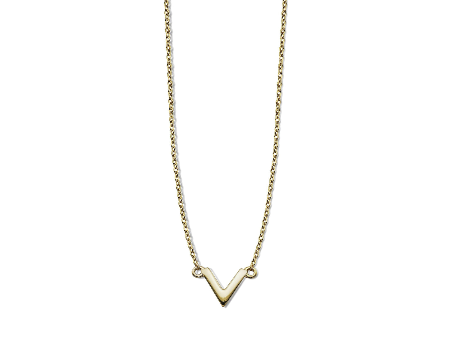 Ketting V Goldplated XN004G-0