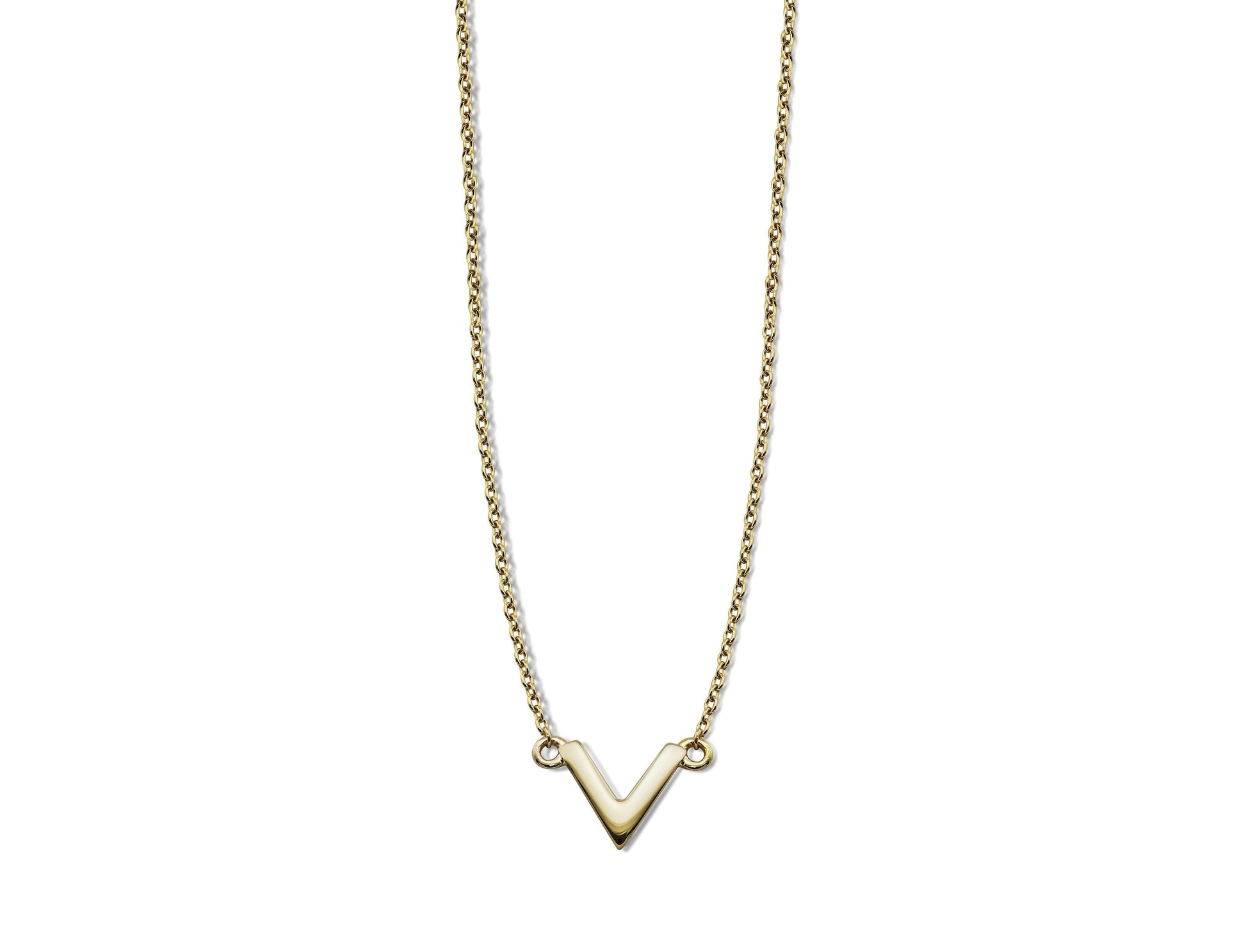 Ketting V Goldplated XN004G-0