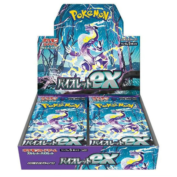 Pokemon Violet sv1v Booster Box Containing 30 Packs - Japanese Pokemon TCG-0